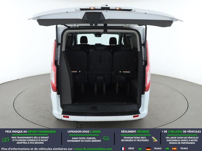 Ford Tourneo Custom 320 L1H1 2.0 EcoBlue 185 BVA Blanc de 2020