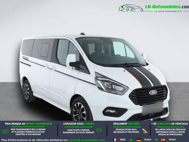 Ford Tourneo Custom 320 L1H1 2.0 EcoBlue 185 BVA Blanc de 2020