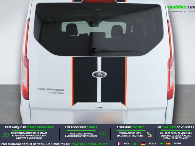 Ford Tourneo Custom 320 L1H1 2.0 EcoBlue 185 BVA Blanc de 2020