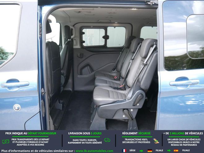 Ford Tourneo Custom 320 L1H1 2.0 EcoBlue 185 BVA Bleu M�tallique de 2020