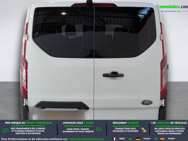 Ford Tourneo Custom 320 L2H1 2.0 EcoBlue 130 BVA Blanc de 2018