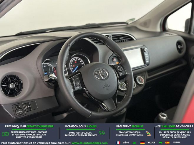Toyota Yaris 70 VVT-i BVM Rouge de 2020