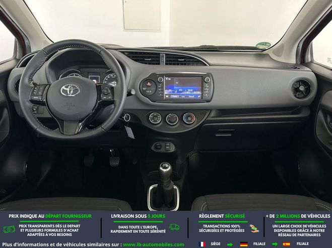 Toyota Yaris 70 VVT-i BVM Rouge de 2020