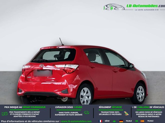 Toyota Yaris 70 VVT-i BVM Rouge de 2020