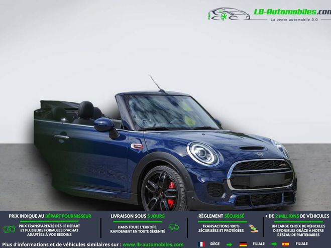 Mini Cabrio John  Works  231 ch BVM Bleu de 2019