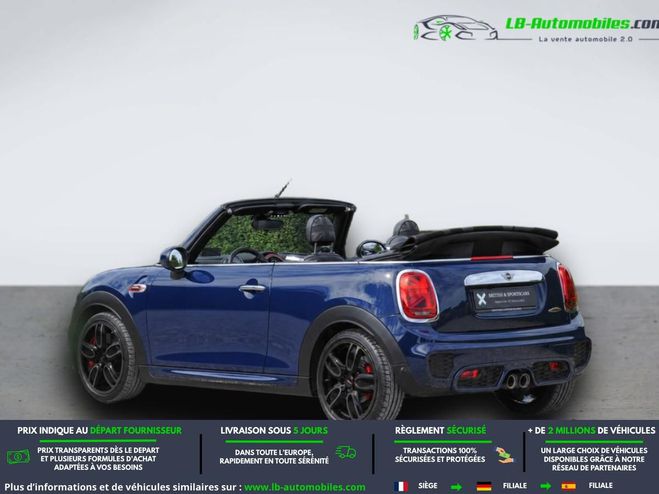 Mini Cabrio John  Works  231 ch BVM Bleu de 2019