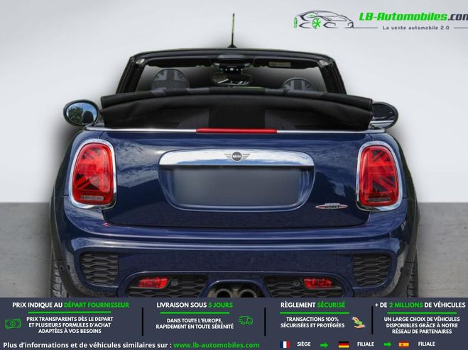 Mini Cabrio John  Works  231 ch BVM Bleu de 2019