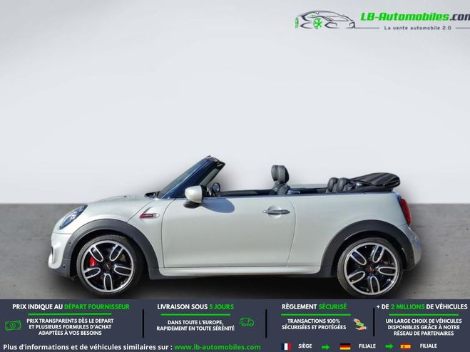 Mini Cabrio John  Works 231 ch BVA Argent� M�tallique de 2020