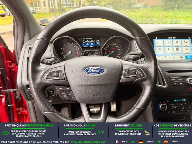 Ford Focus 1.0 EcoBoost 125 BVA Rouge M�tallique de 2018