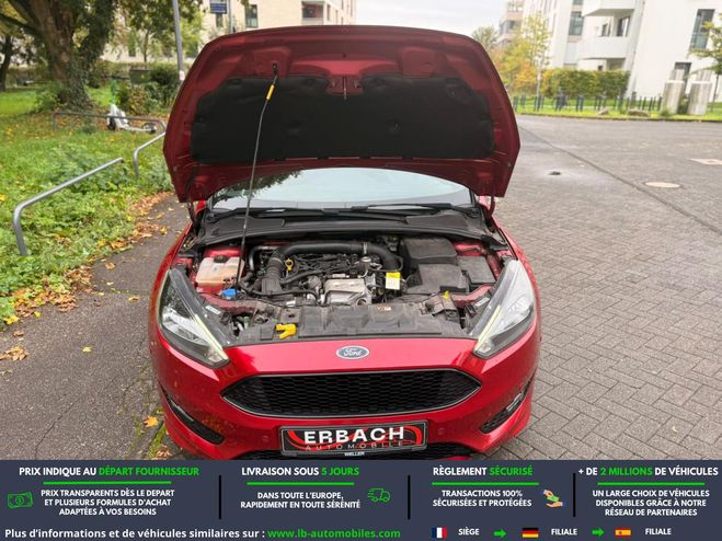 Ford Focus 1.0 EcoBoost 125 BVA Rouge M�tallique de 2018