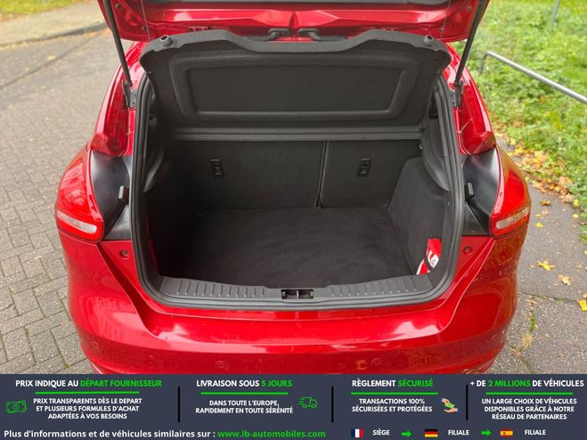Ford Focus 1.0 EcoBoost 125 BVA Rouge M�tallique de 2018
