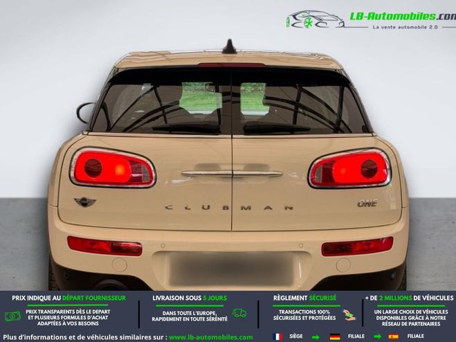 Mini Clubman One 102 ch BVM Blanc de 2017