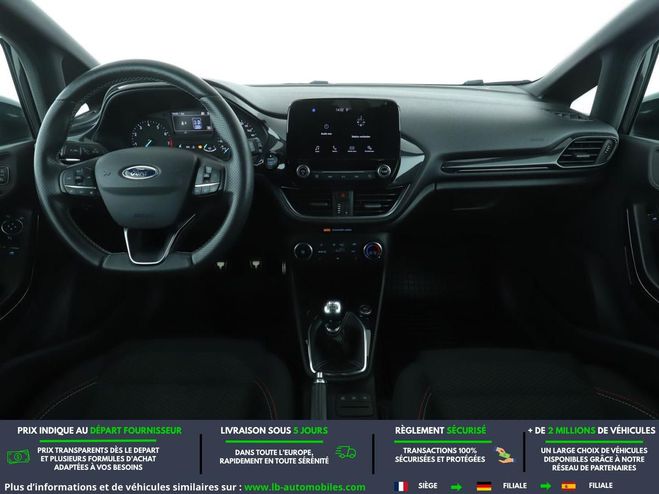 Ford Fiesta 1.0 EcoBoost 100 ch BVM Noir M�tallique de 2018
