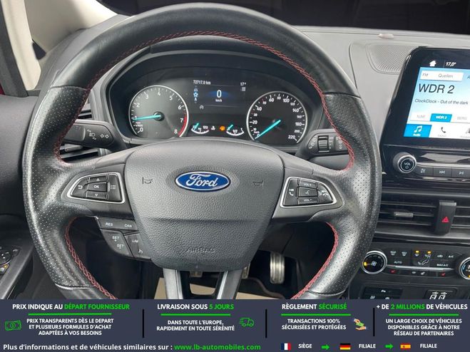 Ford Ecosport 1.0 EcoBoost 140 BVM Rouge M�tallique de 2018