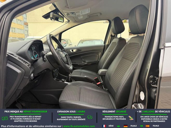 Ford Ecosport 1.0 EcoBoost 125ch BVM Gris M�tallique de 2018