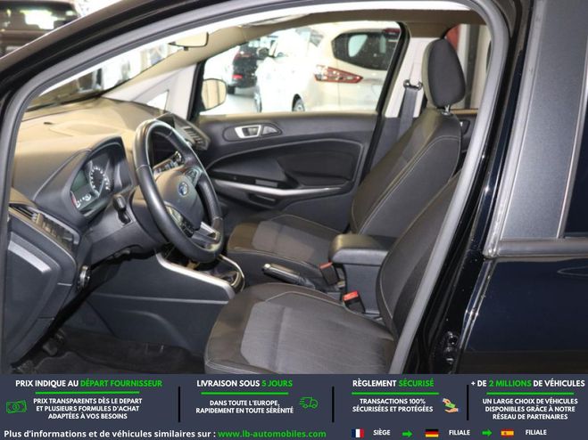 Ford Ecosport 1.0 EcoBoost 125ch BVM Noir M�tallique de 2018
