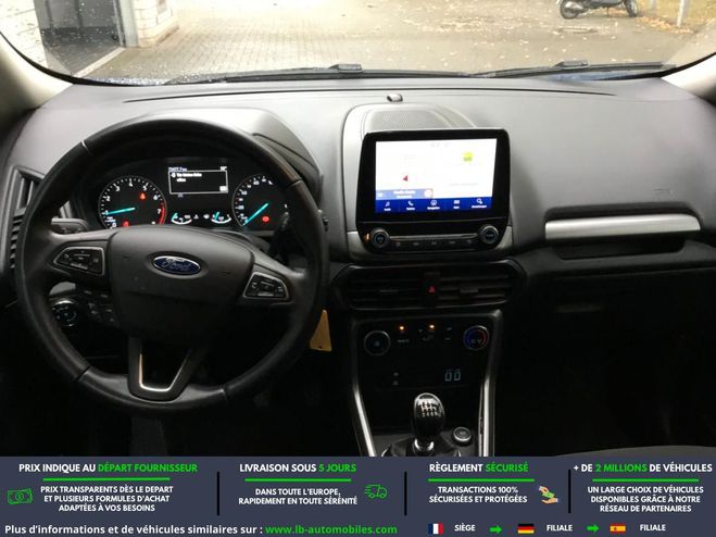 Ford Ecosport 1.0 EcoBoost 125ch BVM Bleu M�tallique de 2019