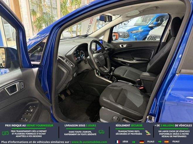 Ford Ecosport 1.0 EcoBoost 125ch BVM Bleu M�tallique de 2019