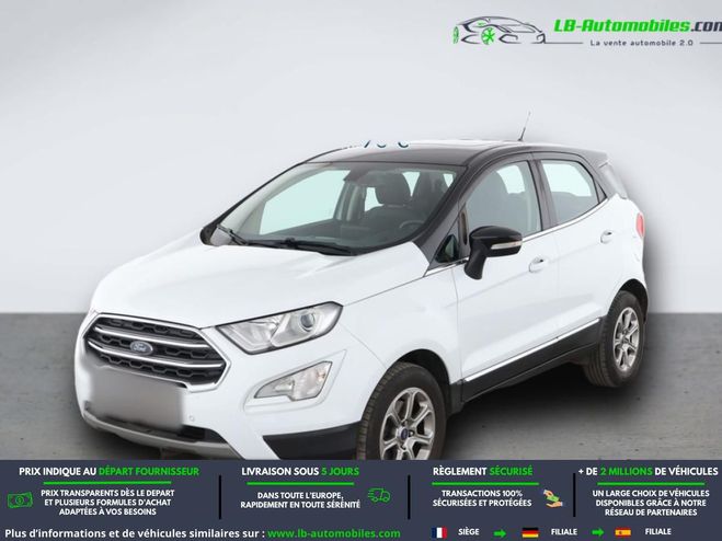 Ford Ecosport 1.0 EcoBoost 125ch BVM Blanc M�tallique de 2018