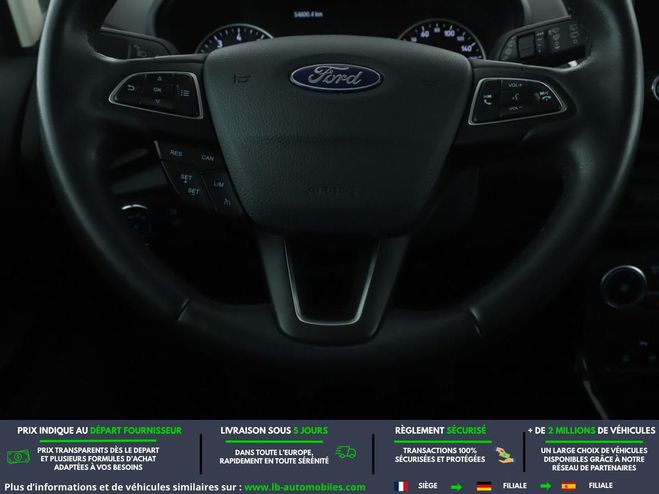 Ford Ecosport 1.0 EcoBoost 125ch BVM Blanc M�tallique de 2018