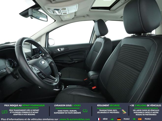 Ford Ecosport 1.0 EcoBoost 125ch BVM Blanc M�tallique de 2018