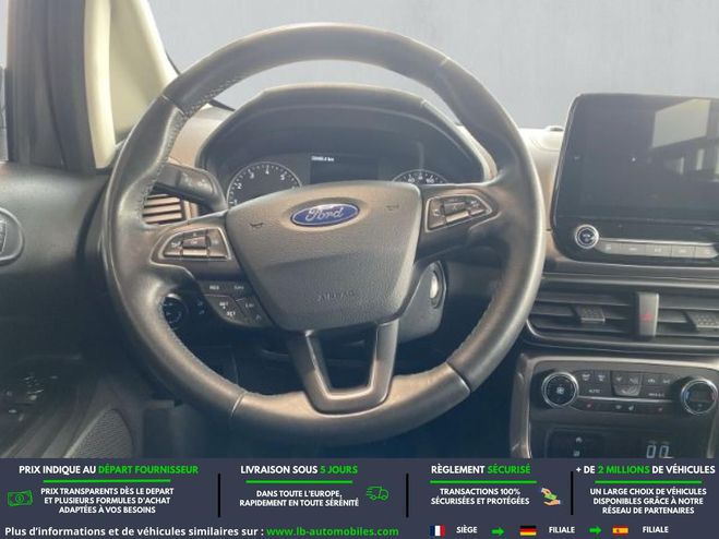 Ford Ecosport 1.0 EcoBoost 125ch BVM Gris M�tallique de 2019