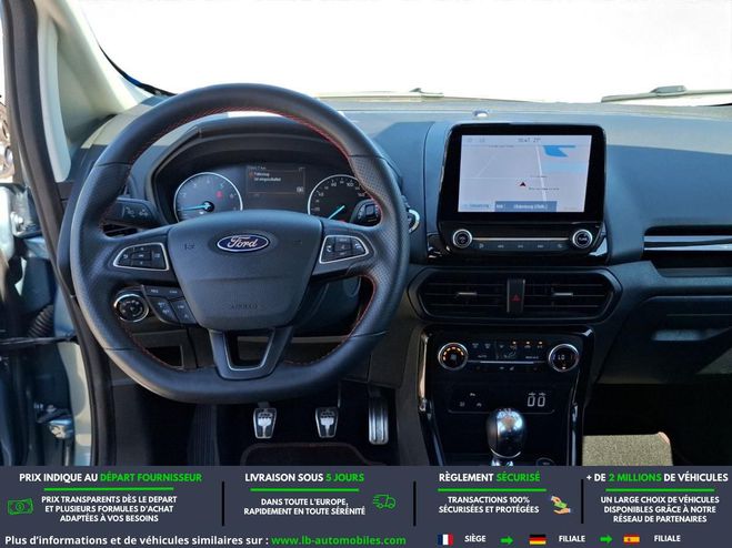 Ford Ecosport 1.0 EcoBoost 125ch BVM Bleu M�tallique de 2019