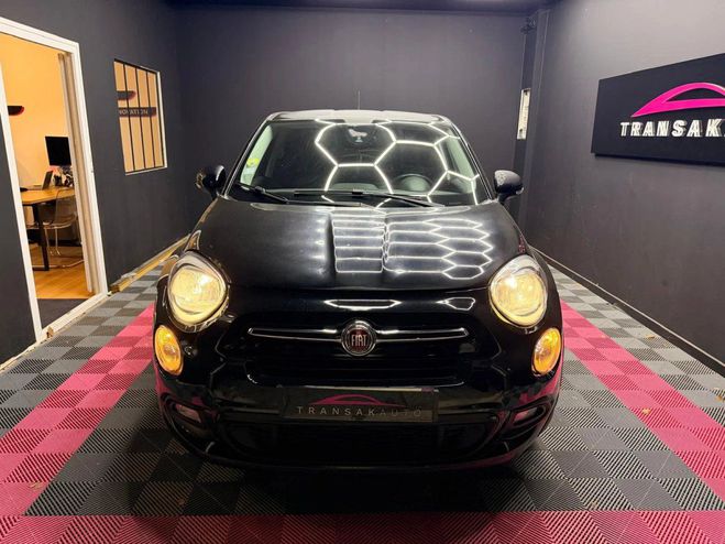 Fiat 500X Lounge JTDM 16V 1.6 MultiJet 4x2 120 cv  Noir de 2017