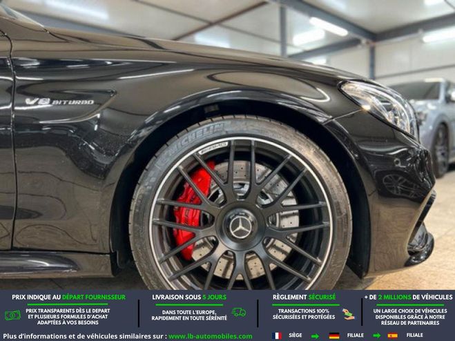 Mercedes Classe C 63 AMG BVA Noir M�tallique de 2017