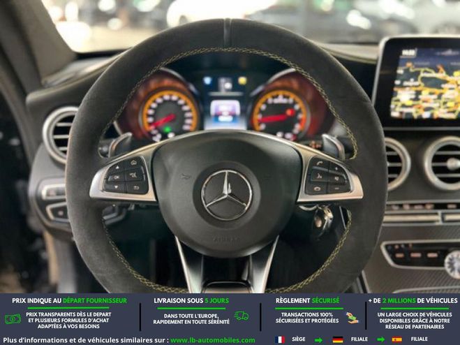 Mercedes Classe C 63 AMG BVA Noir M�tallique de 2017