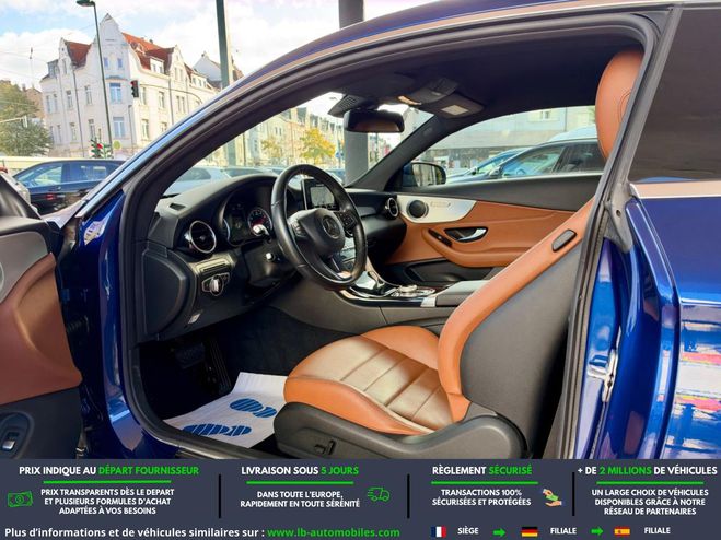 Mercedes Classe C 200 BVA Bleu M�tallique de 2017