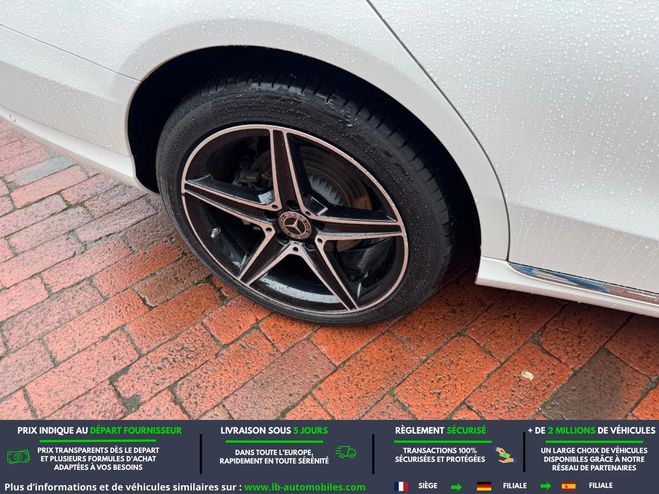 Mercedes Classe C 200 BVA Blanc de 2018