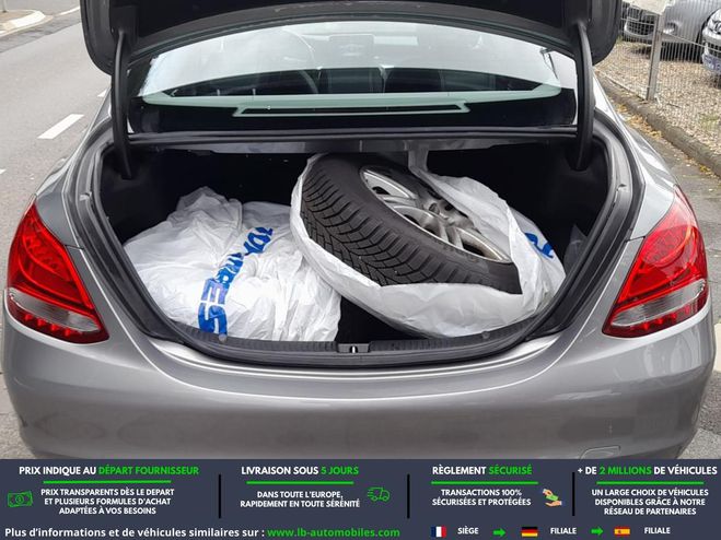 Mercedes Classe C 180 BVA Argent� M�tallique de 2015