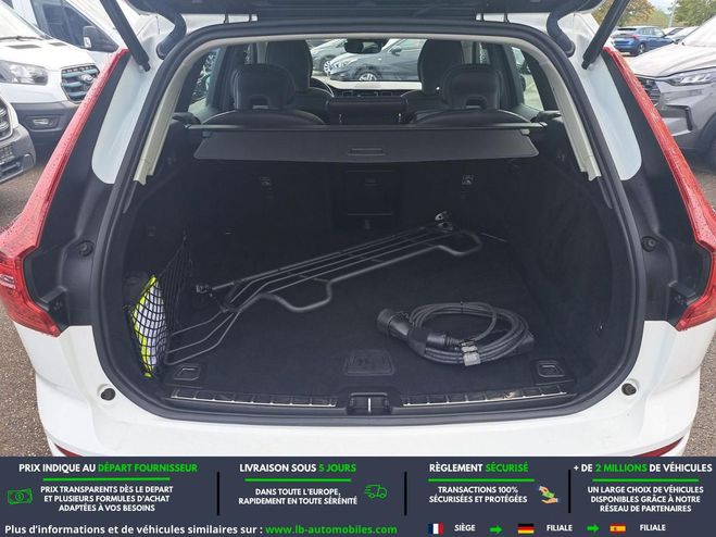 Volvo XC60 T6 AWD 253 ch + 87 ch BVA Blanc de 2021