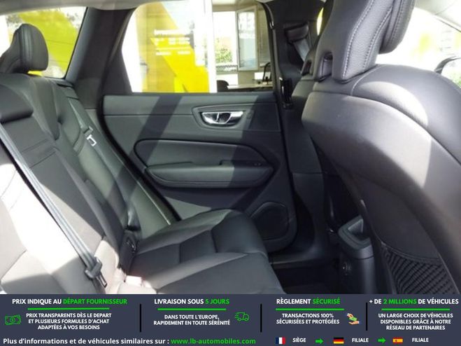 Volvo XC60 T6 AWD 253 ch + 87 ch BVA Noir M�tallique de 2021