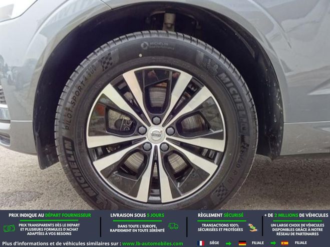 Volvo XC60 T6 AWD 253 ch + 87 ch BVA Gris M�tallique de 2021