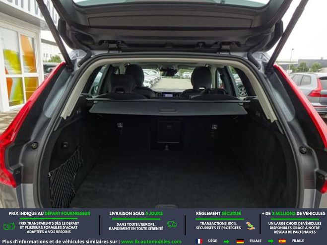 Volvo XC60 T6 AWD 253 ch + 87 ch BVA Gris M�tallique de 2021