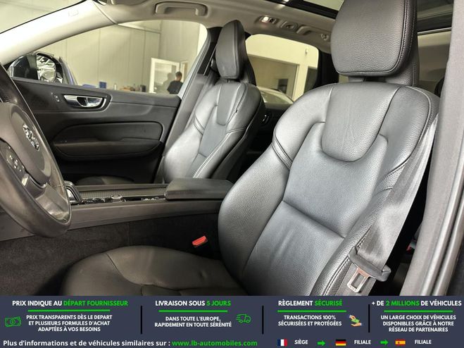Volvo XC60 T6 AWD 253 ch + 87 ch BVA Noir M�tallique de 2021