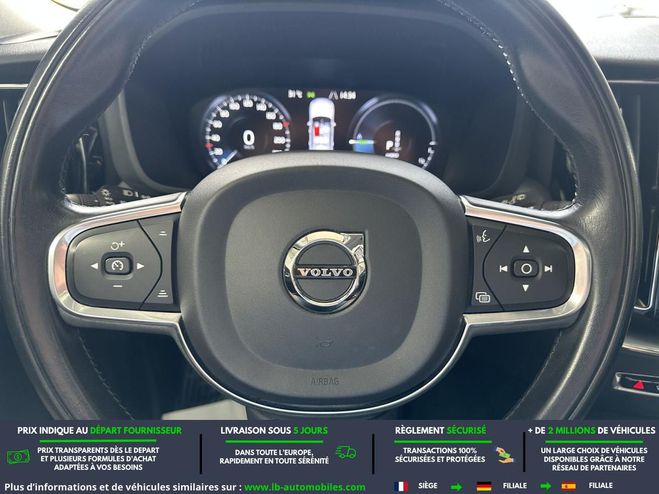Volvo XC60 T6 AWD 253 ch + 87 ch BVA Noir M�tallique de 2021