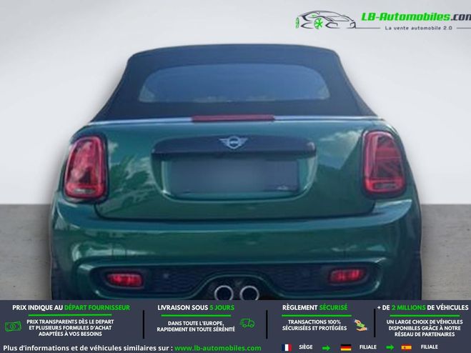 Mini Cabrio S 178 ch BVA Vert M�tallique de 2021