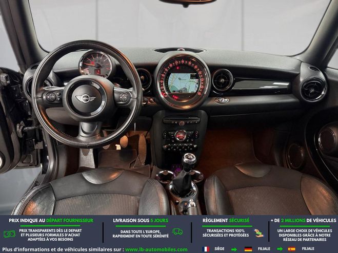 Mini Cabrio 122 ch BVM Noir M�tallique de 2015