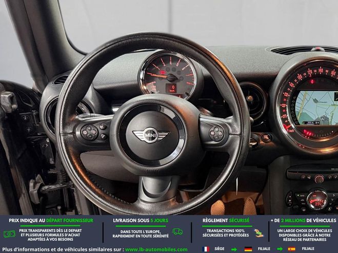 Mini Cabrio 122 ch BVM Noir M�tallique de 2015