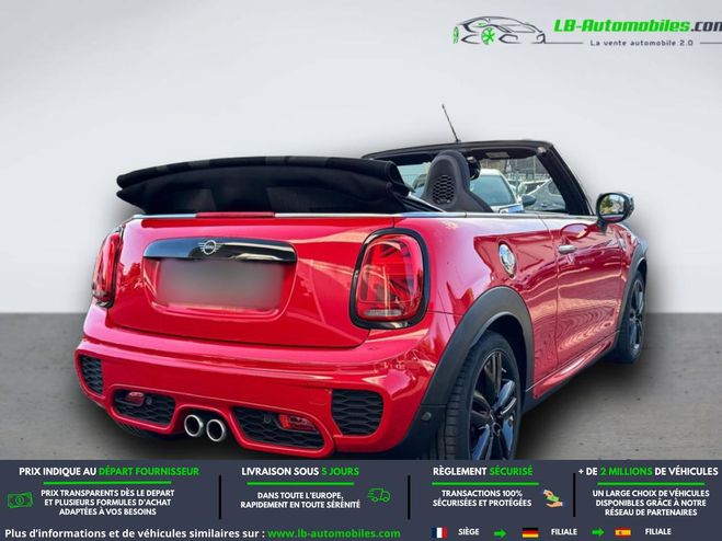 Mini Cabrio S 178 ch BVA Rouge M�tallique de 2021