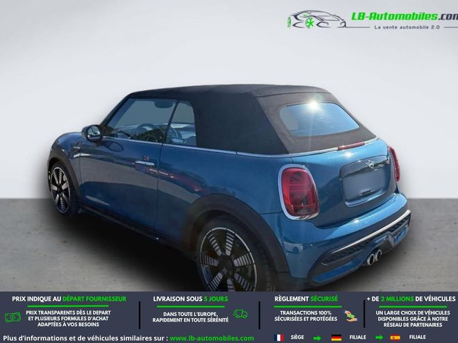 Mini Cabrio S 178 ch BVM Bleu M�tallique de 2021