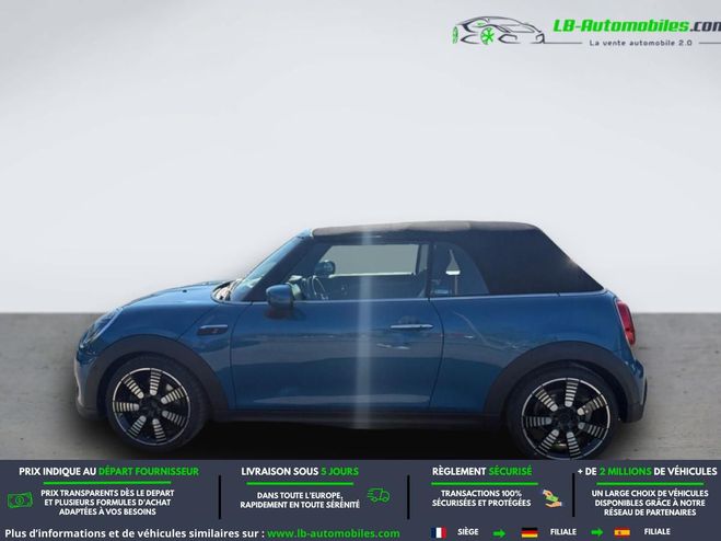 Mini Cabrio S 178 ch BVM Bleu M�tallique de 2021