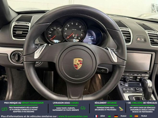 Porsche Boxster 2.7i 265 ch BVA Noir M�tallique de 2012