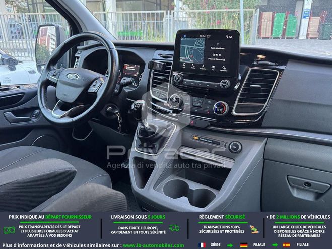Ford Tourneo Custom 320 L2H1 2.0 EcoBlue 130 BVM Jaune M�tallique de 2019