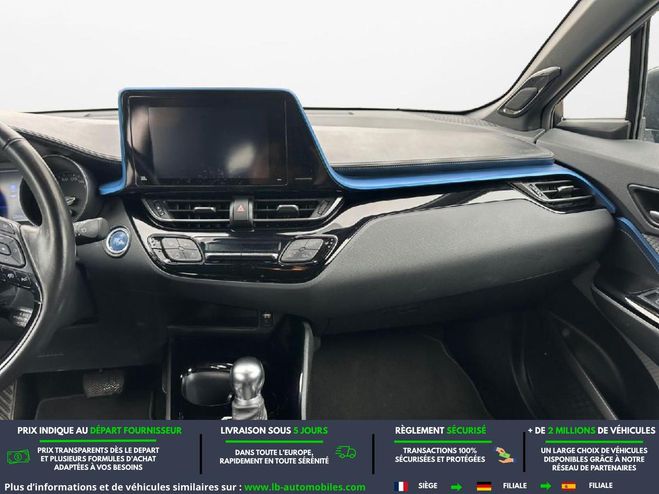 Toyota C HR Hybride 122 ch BVA Bleu de 2019