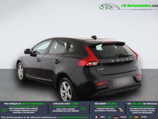 Volvo V40 D2 120 ch BVM Noir M�tallique de 2018