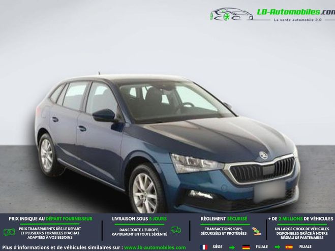 Skoda Scala 1.0 TSI 116 ch BVM Bleu M�tallique de 2020
